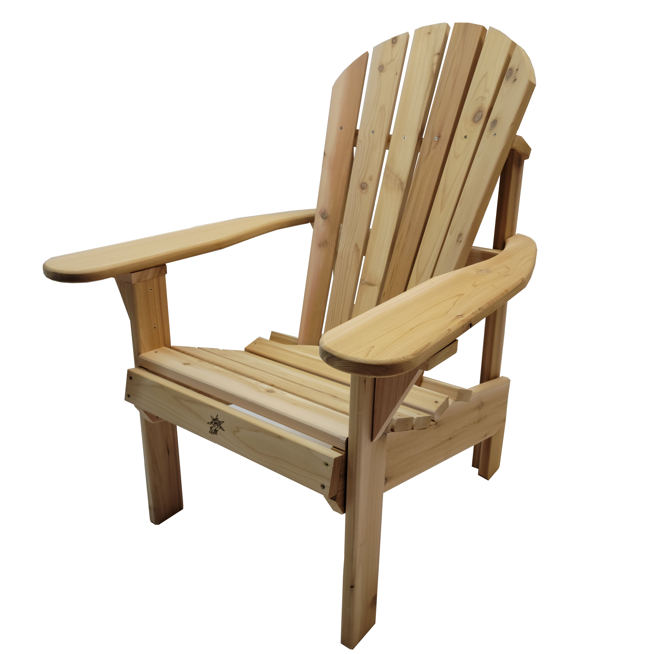 Upright Muskoka Chair, Knotty Cedar (BC420KC)